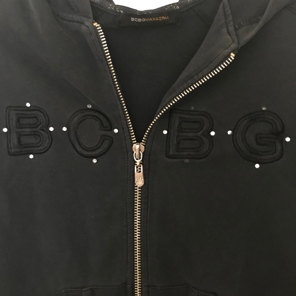 BCBG zip up hoodie - Picture 3 of 3